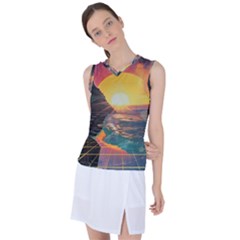 Pretty Art Nice Women s Sleeveless Sports Top