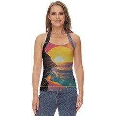 Pretty Art Nice Basic Halter Top