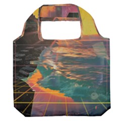 Pretty Art Nice Premium Foldable Grocery Recycle Bag