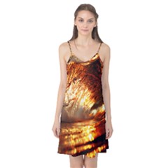 Wave Art Mood Water Sea Beach Camis Nightgown 