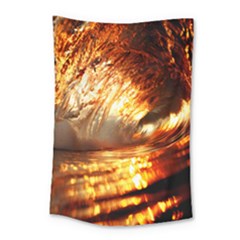 Wave Art Mood Water Sea Beach Small Tapestry by Maspions