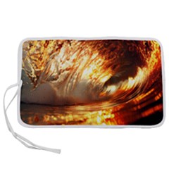 Wave Art Mood Water Sea Beach Pen Storage Case (s)