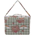 Bear Cartoon Pattern Strawberry Rainbow Nature Animal Cute Design Box Up Messenger Bag View3