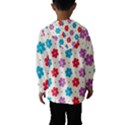 Abstract Art Pattern Colorful Artistic Flower Nature Spring Kids  Hooded Windbreaker View2