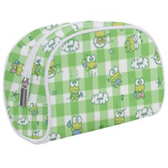 Frog Cartoon Pattern Cloud Animal Cute Seamless Make Up Case (medium) by Bedest