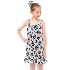 Bacteria Virus Monster Pattern Kids  Overall Dress by Bedest