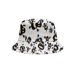 Bacteria Virus Monster Pattern Bucket Hat (kids) by Bedest