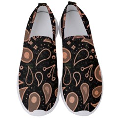 Background Beautiful Decorative Wallpaper Decor Backdrop Digital Graphic Design Trends Unique Style Men s Slip On Sneakers by Bedest