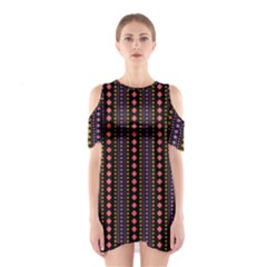 Beautiful Digital Graphic Unique Style Standout Graphic Shoulder Cutout One Piece Dress by Bedest