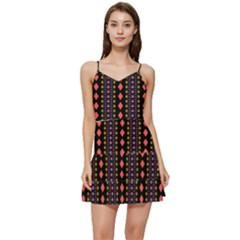 Beautiful Digital Graphic Unique Style Standout Graphic Short Frill Dress by Bedest