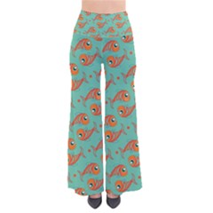 Cute Fish Underwater Sea Ocean Nature Aquarium Goldfish Marine Water So Vintage Palazzo Pants by Bedest