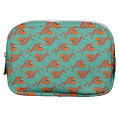 Cute Fish Underwater Sea Ocean Nature Aquarium Goldfish Marine Water Make Up Pouch (small) by Bedest