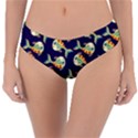 Fish Abstract Animal Art Nature Texture Water Pattern Marine Life Underwater Aquarium Aquatic Reversible Classic Bikini Bottoms View1