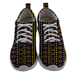 Background Art Pattern Design Women Athletic Shoes by Bedest