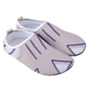 Abstract Leaf Nature Natural Beautiful Summer Pattern Kids  Sock-Style Water Shoes View3