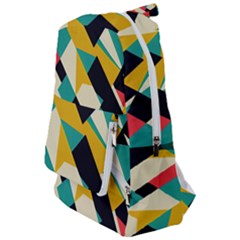 Geometric Pattern Retro Colorful Abstract Travelers  Backpack by Bedest