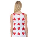 Heart Red Love Valentines Day Women s Basketball Tank Top View2