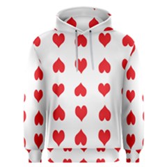 Heart Red Love Valentines Day Men s Overhead Hoodie