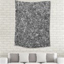 Black and white Abstract expressive print Medium Tapestry View2