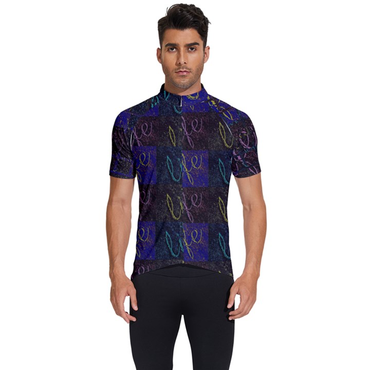 1348 ErickSays tribal Men s Short Sleeve Cycling Jersey