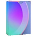 Circle Colorful Rainbow Spectrum Button Gradient Playing Cards Single Design (Rectangle) with Custom Box View1