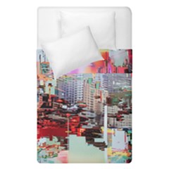 Digital Computer Technology Office Information Modern Media Web Connection Art Creatively Colorful C Duvet Cover Double Side (single Size)