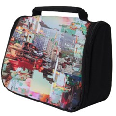 Digital Computer Technology Office Information Modern Media Web Connection Art Creatively Colorful C Full Print Travel Pouch (big) by Maspions