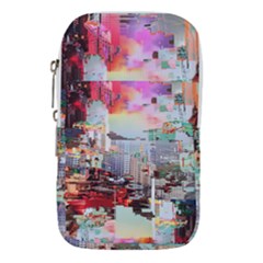 Digital Computer Technology Office Information Modern Media Web Connection Art Creatively Colorful C Waist Pouch (large) by Maspions