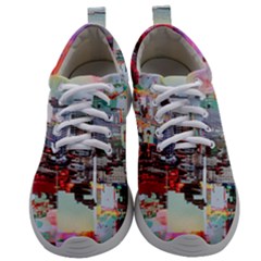 Digital Computer Technology Office Information Modern Media Web Connection Art Creatively Colorful C Mens Athletic Shoes by Maspions