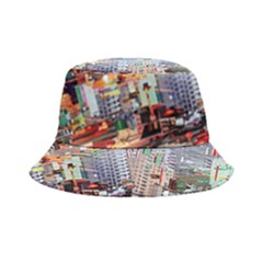 Digital Computer Technology Office Information Modern Media Web Connection Art Creatively Colorful C Bucket Hat