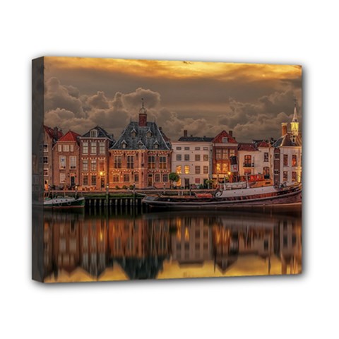 Old Port Of Maasslui Netherlands Canvas 10  X 8  (stretched)