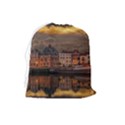 Old Port Of Maasslui Netherlands Drawstring Pouch (Large) View2