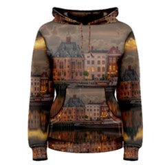 Old Port Of Maasslui Netherlands Women s Pullover Hoodie