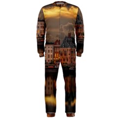 Old Port Of Maasslui Netherlands Onepiece Jumpsuit (men)