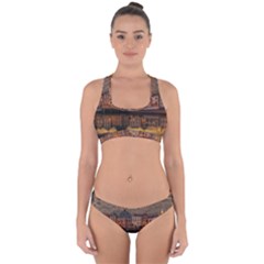 Old Port Of Maasslui Netherlands Cross Back Hipster Bikini Set