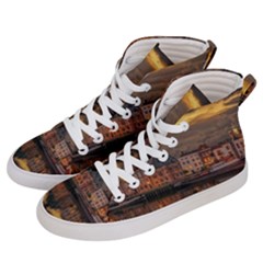 Old Port Of Maasslui Netherlands Men s Hi-top Skate Sneakers