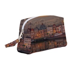 Old Port Of Maasslui Netherlands Wristlet Pouch Bag (medium)