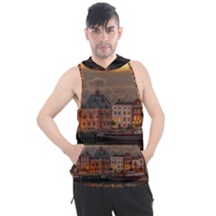 Old Port Of Maasslui Netherlands Men s Sleeveless Hoodie