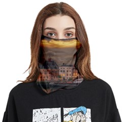 Old Port Of Maasslui Netherlands Face Covering Bandana (two Sides)