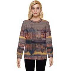 Old Port Of Maasslui Netherlands Hidden Pocket Sweatshirt