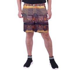 Old Port Of Maasslui Netherlands Men s Pocket Shorts