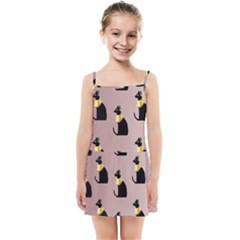 Cat Egyptian Ancient Statue Egypt Culture Animals Kids  Summer Sun Dress by Maspions