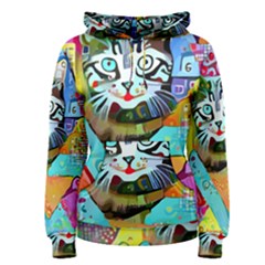 Kitten Cat Pet Animal Adorable Fluffy Cute Kitty Women s Pullover Hoodie