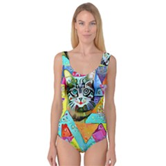 Kitten Cat Pet Animal Adorable Fluffy Cute Kitty Princess Tank Leotard 