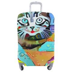 Kitten Cat Pet Animal Adorable Fluffy Cute Kitty Luggage Cover (medium)