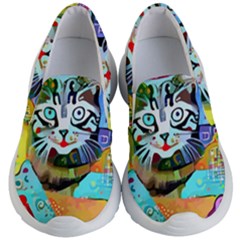 Kitten Cat Pet Animal Adorable Fluffy Cute Kitty Kids Lightweight Slip Ons