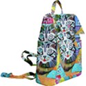 Kitten Cat Pet Animal Adorable Fluffy Cute Kitty Buckle Everyday Backpack View2