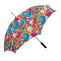 Circles Art Seamless Repeat Bright Colors Colorful Straight Umbrellas View2