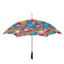 Circles Art Seamless Repeat Bright Colors Colorful Straight Umbrellas View3