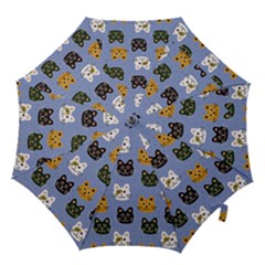 Cat Cat Background Animals Little Cat Pets Kittens Hook Handle Umbrellas (small)